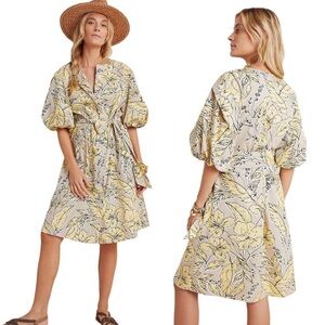 BY ANTHROPOLOGIE Josephine Midi Dress